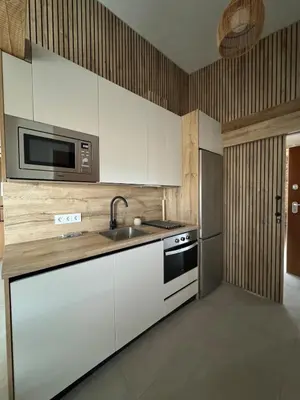 Una cocina o zona de cocina en Villa Loma de Bas 1 y 2