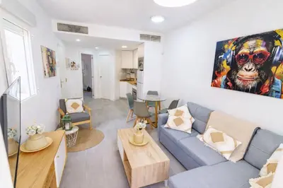 Plano de Apartment Vera Playa - Laguna Beach Resort