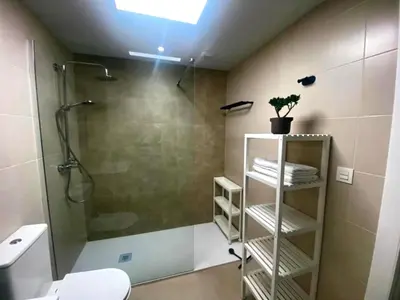 Un baño de Apartamento Terraza del Mar R&R