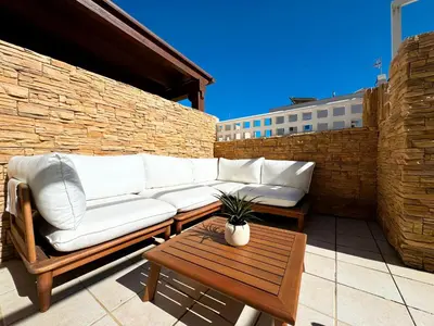 Zona de estar de Premium Central Seafront Villa