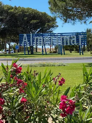 Jardín al aire libre en Palm Beach Home Golf Almerimar