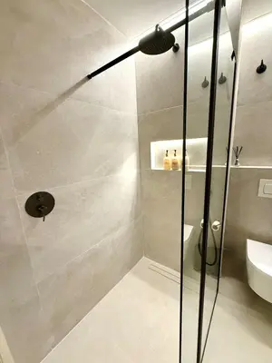 Un baño de La Calma - Seafront Penthouse