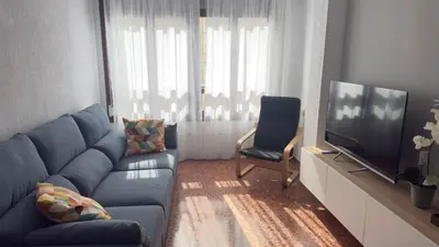 Una televisión o centro de entretenimiento en Puerta del Mar 2