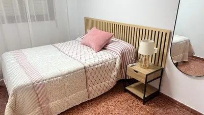 Cama o camas de una habitación en Puerta del Mar 2