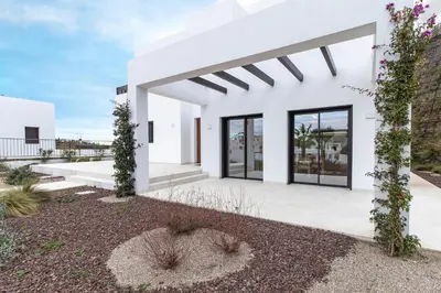 Plano de Macenas Resort Villa near Mojacar Beach - Private Pool & Sea Views