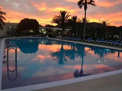 Piscina en o cerca de Mobil Home Familial avec Terrasse - Camping Los Escullos - API-1-52-1781