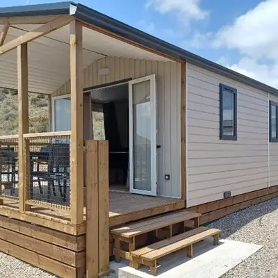 Mobil Home Familial avec Terrasse - Camping Los Escullos - API-1-52-1781