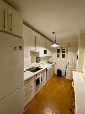 Una cocina o zona de cocina en Albamar nº1 Seafront