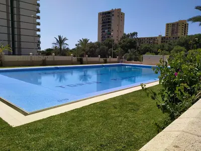 Piscina en o cerca de Estudio Paraíso piscina y playa