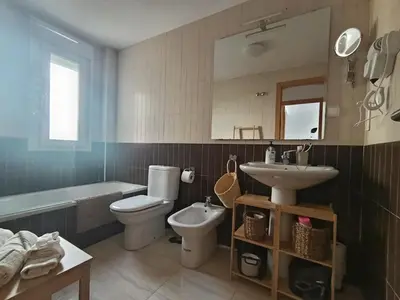 Un baño de ALMERIMAR GOLF AND PoOL APARTMENT