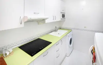 Una cocina o zona de cocina en Lovely Home In Vera With Swimming Pool