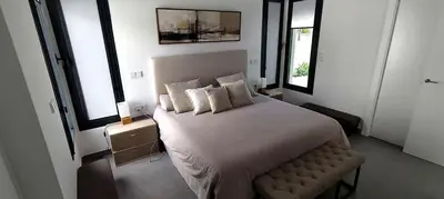 Cama o camas de una habitación en Villa Mojacar