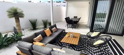 Zona de estar de Villa Mojacar