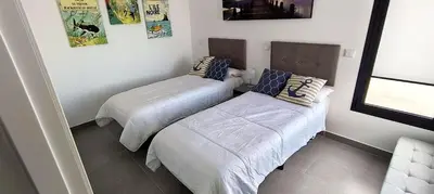 Cama o camas de una habitación en Villa Mojacar