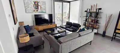 Una televisión o centro de entretenimiento en Villa Mojacar