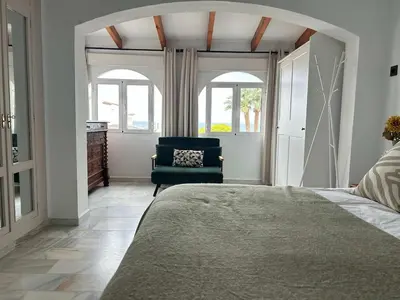 Cama o camas de una habitación en Luxury Mojácar House