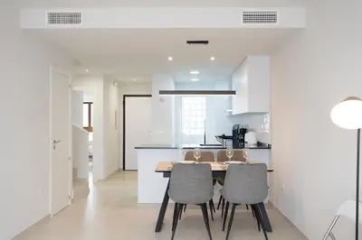 Una cocina o zona de cocina en Jerry