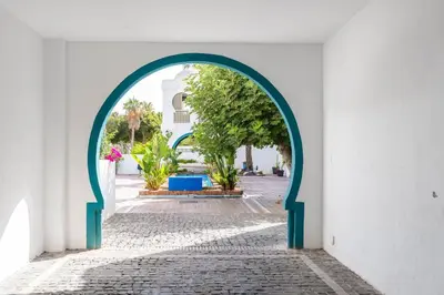 Jardín al aire libre en Albaida Penthouse