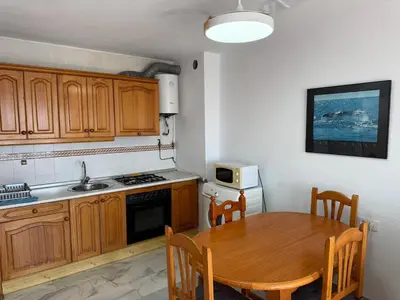 Una cocina o zona de cocina en Albaida Penthouse