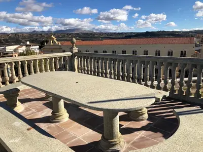 Un balcón o terraza de Casa Cueva Conde