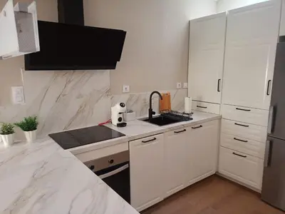 Una cocina o zona de cocina en Vivienda en el centro de Alhama de Almería