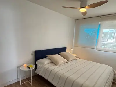 Cama o camas de una habitación en Casa Delfin