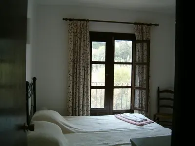 Cama o camas de una habitación en La Parata Apartments