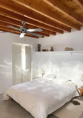Cama o camas de una habitación en Cortijo el Grillo