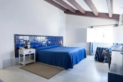Cama o camas de una habitación en Doña Pakyta