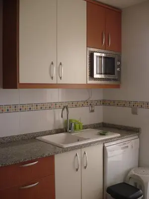 Una cocina o zona de cocina en Salinas de Veras