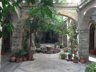 Jardín al aire libre en Hotel Balneario Sierra Alhamilla