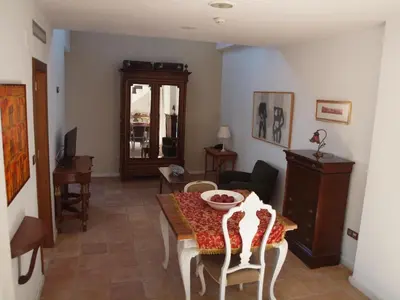 Zona de estar de Hotel Rural La Alcanacia