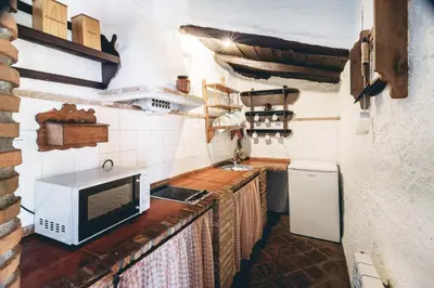 Una cocina o zona de cocina en Casas Cueva Tio Tobas Guadix