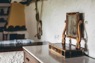 Cama o camas de una habitación en Casas Cueva Tio Tobas Guadix