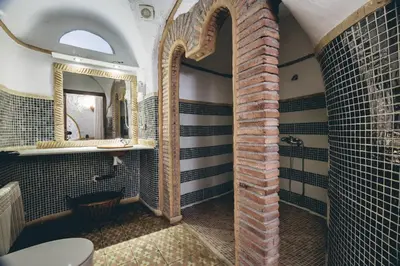 Un baño de Casas Cueva Tio Tobas Guadix