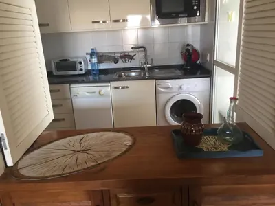 Una cocina o zona de cocina en Apartamento Rivas