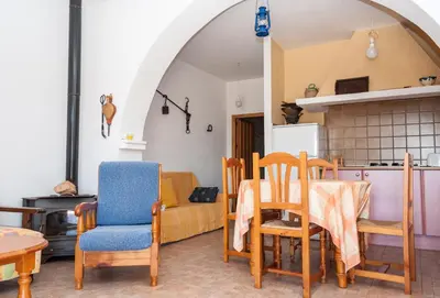 Una cocina o zona de cocina en Cortijo La Molina de Cabo de Gata