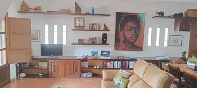 Una televisión o centro de entretenimiento en Caballo de Mar Frison Cabo de Gata