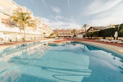 Piscina en o cerca de Complejo Turístico Marina Rey