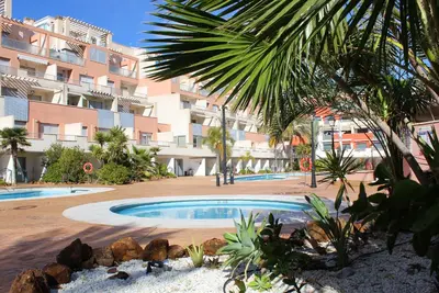 Piscina en o cerca de Complejo Turístico Marina Rey