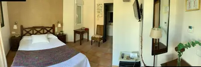 Cama o camas de una habitación en Santuario San José