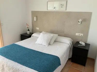 Cama o camas de una habitación en Santuario San José