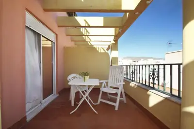 Un balcón o terraza de Hotel Sevilla