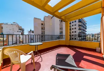 Un balcón o terraza de Hotel Sevilla