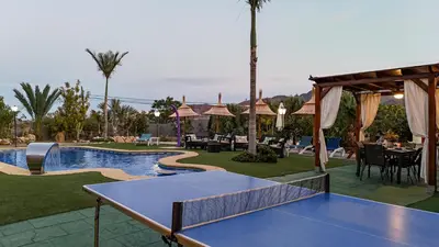 Piscina en o cerca de Villa Adelina en Turre, Almería, Villa de lujo con piscina privada cerca de las playas de Mojácar