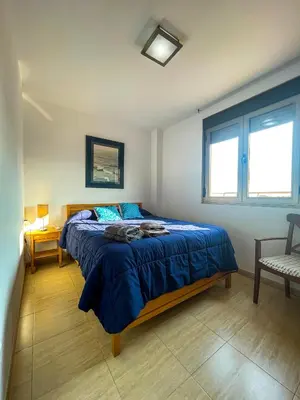 Cama o camas de una habitación en Atico Alhamilla