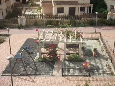 Jardín al aire libre en Apartamento Relax