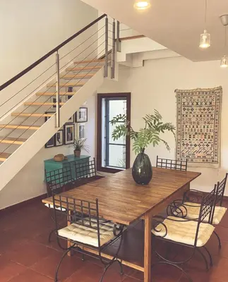 Zona de estar de Casa Marlene