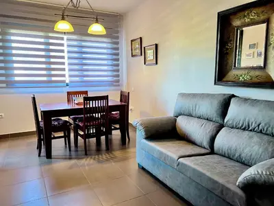 Zona de estar de Apartamentos Arcos Costa Cálida