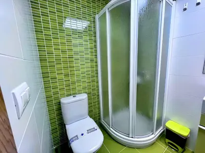 Un baño de Apartamentos Arcos Costa Cálida